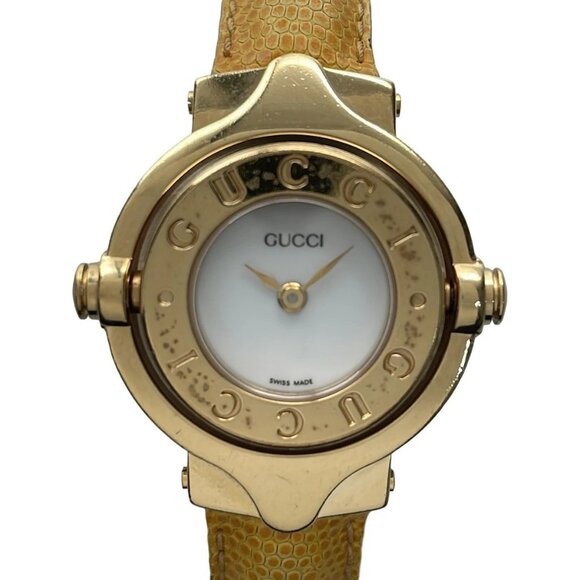 GUCCI - Unconfirmed Yellow Women's Wrist Watch